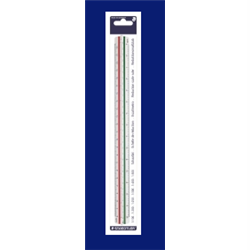 Staedtler Reduction Ruler SCALE1 to 100,200,250,300,400